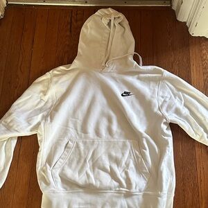 Nike Men's Classic White Hoodie